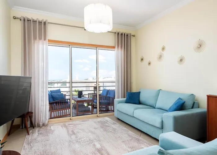 Homes Ocean View With Panoramic Terrace, 2 Swimming Pools & Tennis Court Lägenhet Albufeira